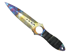 ★ StatTrak™ Skeleton Knife | Case Hardened (Battle-Scarred)