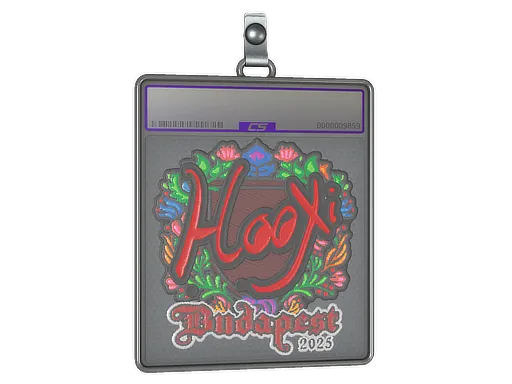 Sticker Slab | HooXi (Embroidered) | Budapest 2025