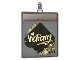 Sticker Slab | nafany (Gold) | Rio 2022