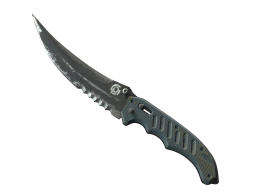 ★ Flip Knife | Night (Battle-Scarred)