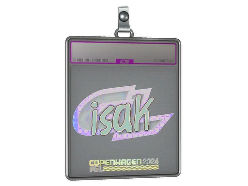 Sticker Slab | isak (Holo) | Copenhagen 2024