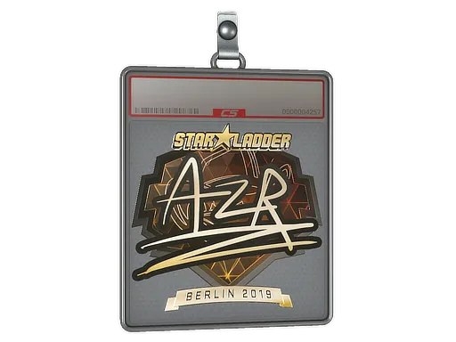 Sticker Slab | AZR (Gold) | Berlin 2019