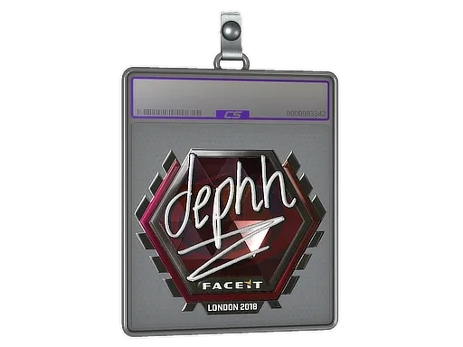 Sticker Slab | dephh (Foil) | London 2018