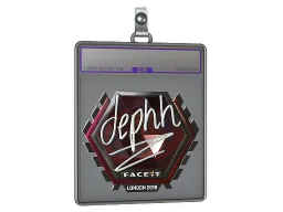 Sticker Slab | dephh (Foil) | London 2018