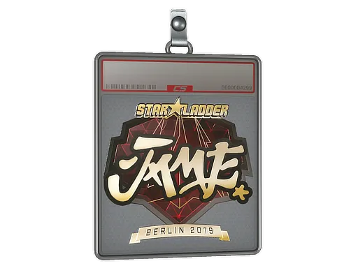 Sticker Slab | Jame (Gold) | Berlin 2019