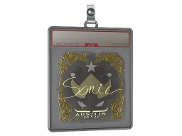 Sticker Slab | Sonic (Gold) | Austin 2025