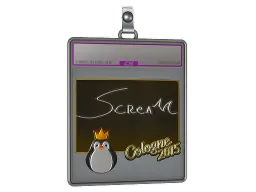 Sticker Slab | ScreaM (Foil) | Cologne 2015