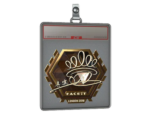 Sticker Slab | DD (Gold) | London 2018