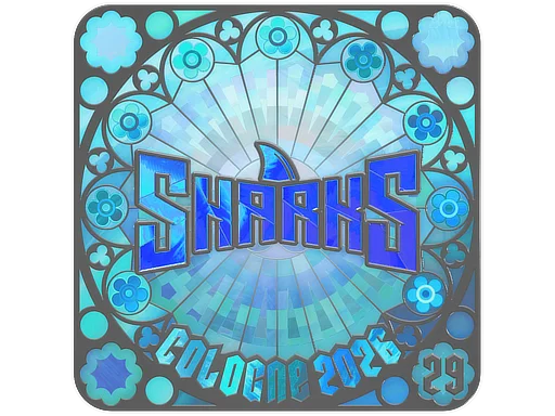 Sticker | Sharks Esports (Holo, Ranked) | Cologne 2026