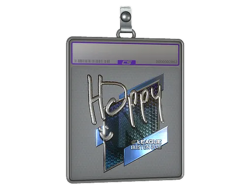 Sticker Slab | Happy (Foil) | Boston 2018