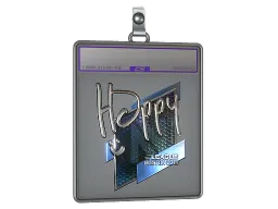 Sticker Slab | Happy (Foil) | Boston 2018