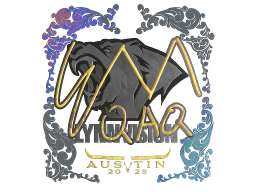 Sticker | EmiliaQAQ (Holo) | Austin 2025