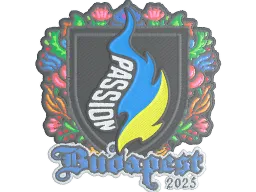 Sticker | Passion UA (Embroidered) | Budapest 2025