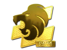 Sticker | North (Gold) | Atlanta 2017