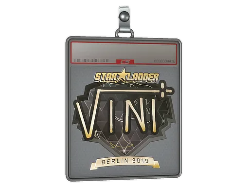 Sticker Slab | VINI (Gold) | Berlin 2019