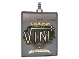Sticker Slab | VINI (Gold) | Berlin 2019