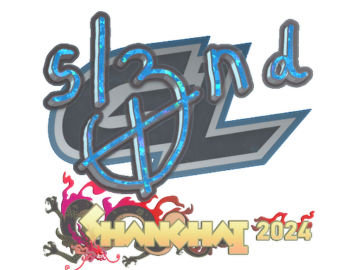 Sticker | sl3nd (Glitter) | Shanghai 2024