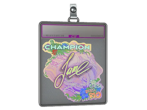 Sticker Slab | Jame (Holo, Champion) | Rio 2022