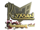 Sticker | kyxsan (Gold) | Shanghai 2024