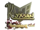 Sticker | kyxsan (Gold) | Shanghai 2024 CS2 skin