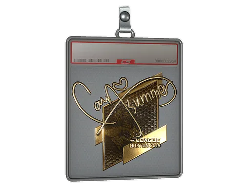 Sticker Slab | Summer (Gold) | Boston 2018