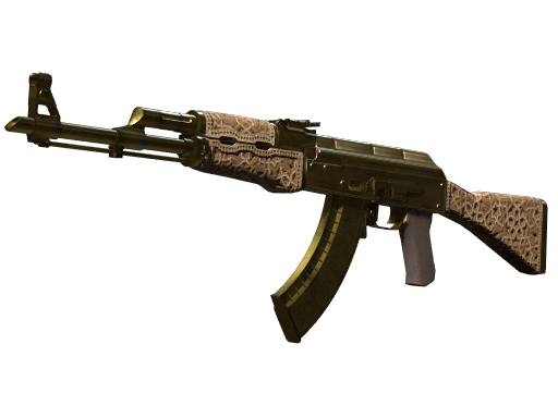 Souvenir AK-47 | Gold Arabesque (Battle-Scarred)