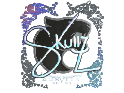 Sticker | skullz (Holo) | Austin 2025