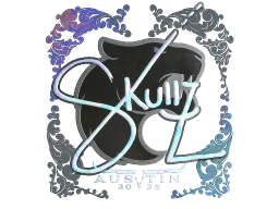 Sticker | skullz (Holo) | Austin 2025