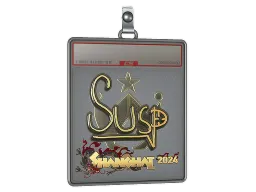 Sticker Slab | susp (Gold) | Shanghai 2024