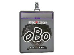 Sticker Slab | oBo (Foil) | Berlin 2019