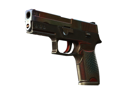 StatTrak™ P250 | Cyber Shell (Battle-Scarred)