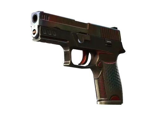 StatTrak™ P250 | Cyber Shell (Battle-Scarred)