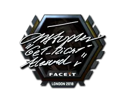 Sticker | GeT_RiGhT (Foil) | London 2018