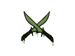 Sealed Graffiti | X-Knives (Battle Green)