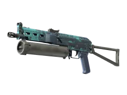 StatTrak™ PP-Bizon | Cobalt Halftone (Factory New)
