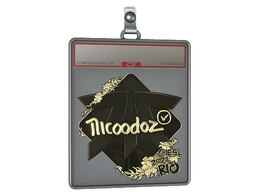 Sticker Slab | nicoodoz (Gold) | Rio 2022