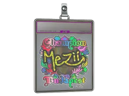 Sticker Slab | mezii (Holo, Champion) | Budapest 2025
