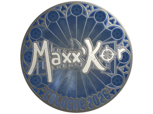 Sticker | maxxkor (Foil) | Cologne 2026