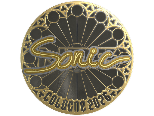 Sticker | Sonic (Gold) | Cologne 2026