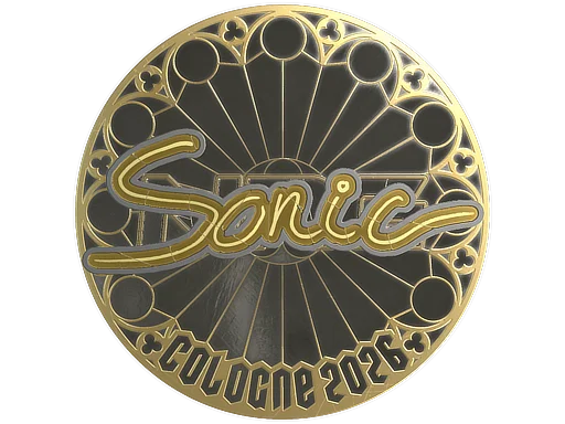 Sticker | Sonic (Gold) | Cologne 2026