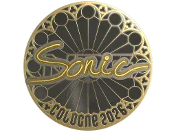 Sticker | Sonic (Gold) | Cologne 2026