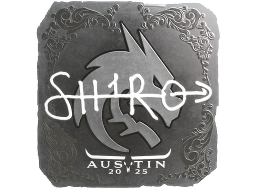 Sticker | sh1ro (Foil) | Austin 2025