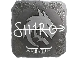 Sticker | sh1ro (Foil) | Austin 2025