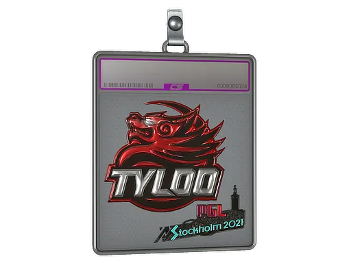 Sticker Slab | Tyloo (Foil) | Stockholm 2021