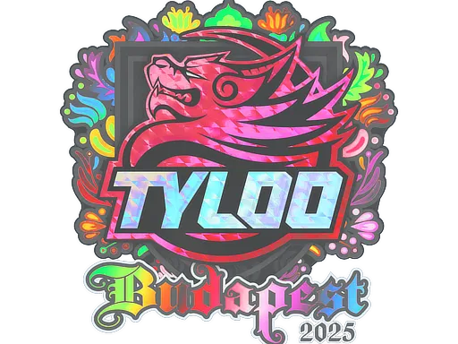 Sticker | TYLOO (Holo) | Budapest 2025