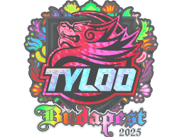 Sticker | TYLOO (Holo) | Budapest 2025