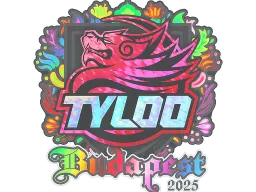 Sticker | TYLOO (Holo) | Budapest 2025