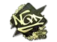 Sticker | NQZ (Gold) | Rio 2022 CS2 skin