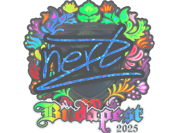 Sticker | NertZ (Holo) | Budapest 2025