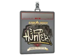 Sticker Slab | huNter- (Gold) | Berlin 2019